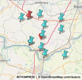 Mappa Villaggio Badaloni, 45024 Fiesso Umbertiano RO, Italia (7.00077)