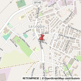 Mappa Via Leonardo Bistolfi,  67, 10040 La Loggia, Torino (Piemonte)