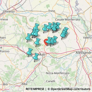 Mappa SP 26, 14037 Portacomaro AT, Italia (10.9415)