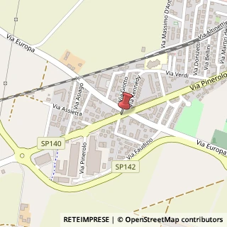 Mappa Via Pinerolo, 161, 10060 None, Torino (Piemonte)