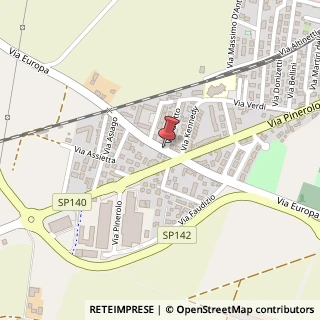 Mappa Sp142, 10060 Candiolo, Torino (Piemonte)
