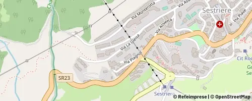Mappa Sestriere