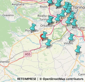 Mappa Via Porporato, 10040 Volvera TO, Italia (10.2035)