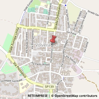 Mappa Via Vincenzo Ponsati, 51, 10040 Volvera, Torino (Piemonte)