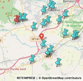 Mappa Via Porporato, 10040 Volvera TO, Italia (4.4355)