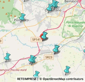 Mappa Via Porporato, 10040 Volvera TO, Italia (6.102)