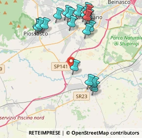 Mappa Via Porporato, 10040 Volvera TO, Italia (4.579)