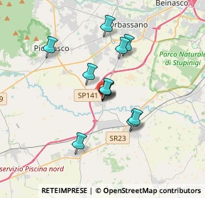 Mappa Via Porporato, 10040 Volvera TO, Italia (2.75)