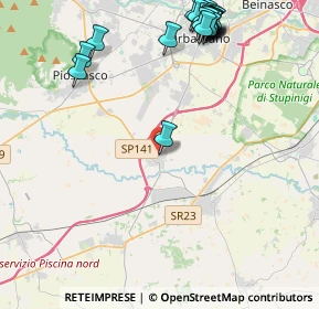 Mappa Via Porporato, 10040 Volvera TO, Italia (5.545)