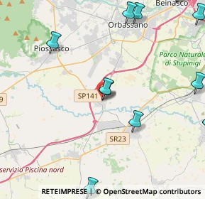 Mappa Via Porporato, 10040 Volvera TO, Italia (6.14769)