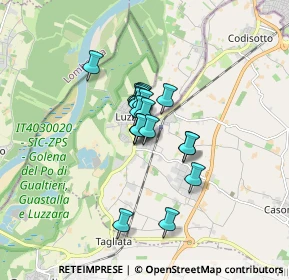 Mappa Via Pablo Picasso, 42045 Luzzara RE, Italia (0.9765)