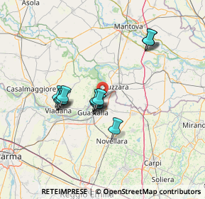 Mappa Via Pablo Picasso, 42045 Luzzara RE, Italia (11.86786)