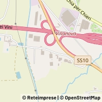 Map Villanova d'Asti