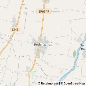 Mappa Podenzano