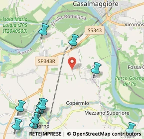 Mappa Strada Sabbiata, 43052 Colorno PR, Italia (3.2)