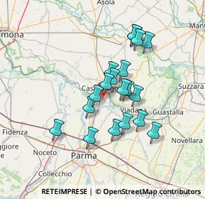 Mappa Strada Sabbiata, 43052 Colorno PR, Italia (11.43789)