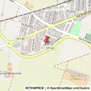 Mappa Via Faudizio, 22, 10060 Candiolo, Torino (Piemonte)
