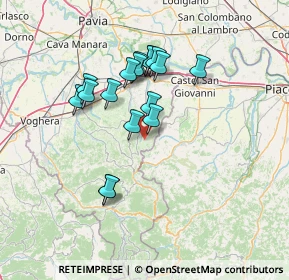 Mappa Via Roma, 27047 Volpara PV, Italia (12.03765)