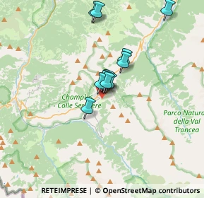 Mappa Via Sauze, 10058 Sestriere TO, Italia (2.42)