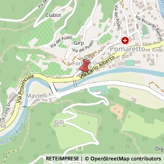 Mappa Via Carlo Alberto, 24, 10063 Pomaretto, Torino (Piemonte)