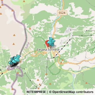 Mappa Via Sibille Generale, 10054 Cesana Torinese TO, Italia (3.00455)