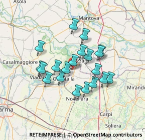 Mappa 42045 Luzzara RE, Italia (11.269)