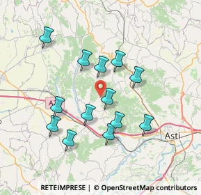 Mappa Via Monale, 14013 Cortandone AT, Italia (6.69154)