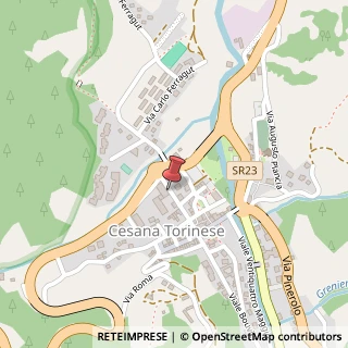 Mappa Via Sibille Generale, 1, 10054 Cesana Torinese, Torino (Piemonte)