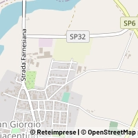 지도 San Giorgio Piacentino