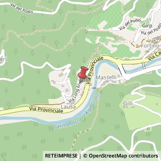 Mappa Via Erminio Long,  8, 10063 Pomaretto, Torino (Piemonte)