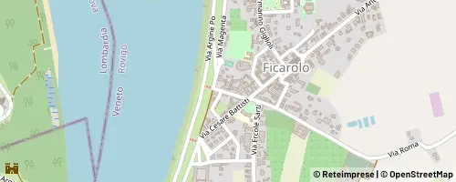 Mappa Ficarolo