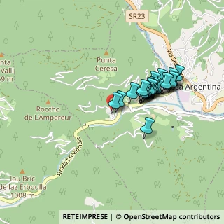 Mappa Via Long Erminio, 10063 Pomaretto TO, Italia (0.77692)