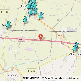 Mappa A21, 10020 Riva presso Chieri TO, Italia (3.4105)