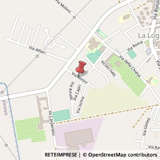 Mappa Via Rimini, 9, 10040 La Loggia, Torino (Piemonte)