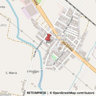 Mappa Via della Pace, 16, 29010 Cadeo, Piacenza (Emilia Romagna)