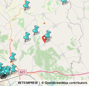 Mappa 14030 Castagnole Monferrato AT, Italia (7.8685)