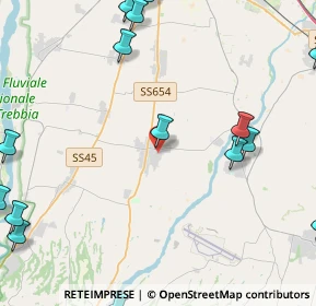 Mappa Via G. Scotti, 29027 Podenzano PC, Italia (7.0445)