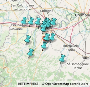 Mappa Via G. Scotti, 29027 Podenzano PC, Italia (10.16368)