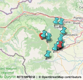 Mappa Via Balziglia, 10063 Pomaretto TO, Italia (12.324)