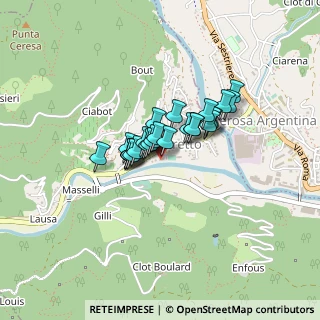 Mappa Piazza della Liberta, 10063 Pomaretto TO, Italia (0.24)