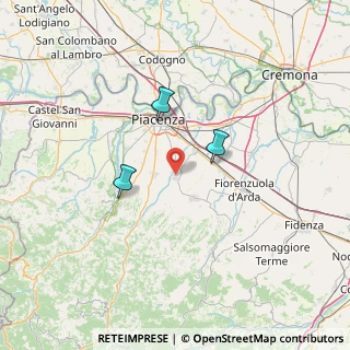 Mappa Via Dante Alighieri, 29019 San Giorgio Piacentino PC, Italia (52.54923)