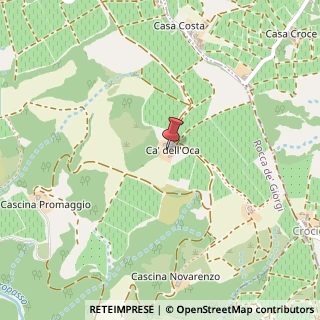 Mappa Localita' ca' del fosso, 27040 Rocca de' Giorgi, Pavia (Lombardia)