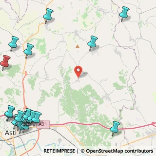 Mappa Via XX Settembre, 14030 Castagnole Monferrato AT, Italia (7.877)