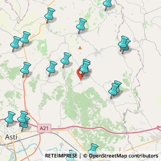 Mappa Via XX Settembre, 14030 Castagnole Monferrato AT, Italia (5.961)