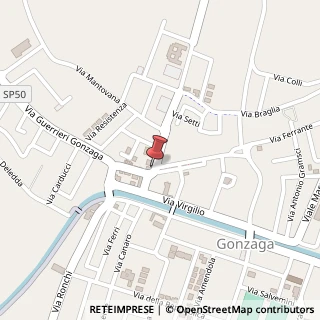 Mappa Piazza G. Matteotti, 34, 46023 Gonzaga, Mantova (Lombardia)