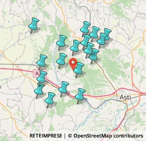 Mappa SP 9, 14013 Cortandone AT (6.47389)