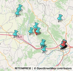 Mappa SP 9, 14013 Cortandone AT (9.658)