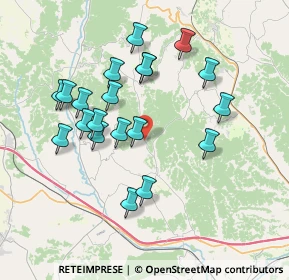 Mappa SP 9, 14013 Cortandone AT (3.557)