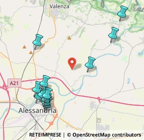 Mappa Via S. Defendente, 15040 Pietra Marazzi AL, Italia (4.86667)