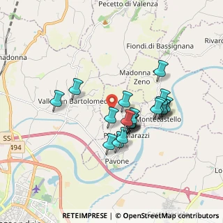 Mappa Via S. Defendente, 15040 Pietra Marazzi AL, Italia (1.4535)